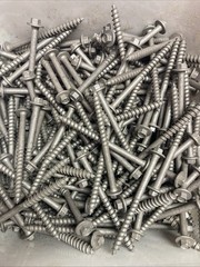 FastenMaster FMLL358-50 LedgerLOK Gray Hex Drive Flat Head Fastener 3-5/8 in.