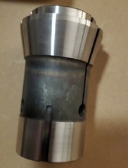 (1) Southwick & Meister Flat Nose Serrated Collet NN30TC .500 .015 Bore Chamfer