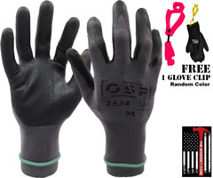 2534 OSP Nitrile Micro Foam Coated Palm High Grip Multi-Propouse Work Glove 12Pk