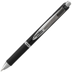 Pentel EnerGel PRO Permanent Gel Ink, FraudProof, Waterproof, 12 Pack, Black Ink
