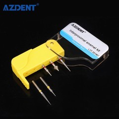 AZDENT Dental FG Burs For Ortho Interproximal Enamel Stripping 4:1 Contra Angle
