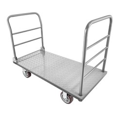 VEVOR Platform Truck 2650 lbs Heavy Duty Foldable Hand Push Cart with Wheels
