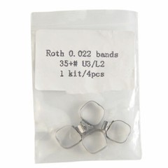 1 Pack Dental Orthodontic Prewelded Bands Roth 022 U3/L2 1st Molar #29-#43+