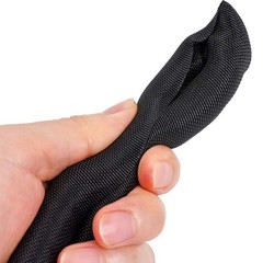 5FT Cord Protector Wire Loom Cable Sleeve Split Tubing Self Wrap Management