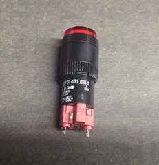 EAO 01-131.025/003 Illuminated Pushbutton Switch Red (1pc =1 lot)