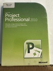 Microsoft Project Professional 2010 Software New Sealed