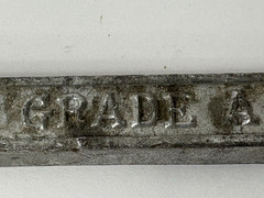 TIN LEAD SOLDER BAR 50/50 WARRANTED 3/4″ x 13″ Grade A Approx 1 lb 8 oz
