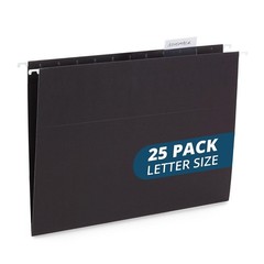 Blue Summit Supplies Hanging File Folders, 25 Reinforced Hang Folders, Designed