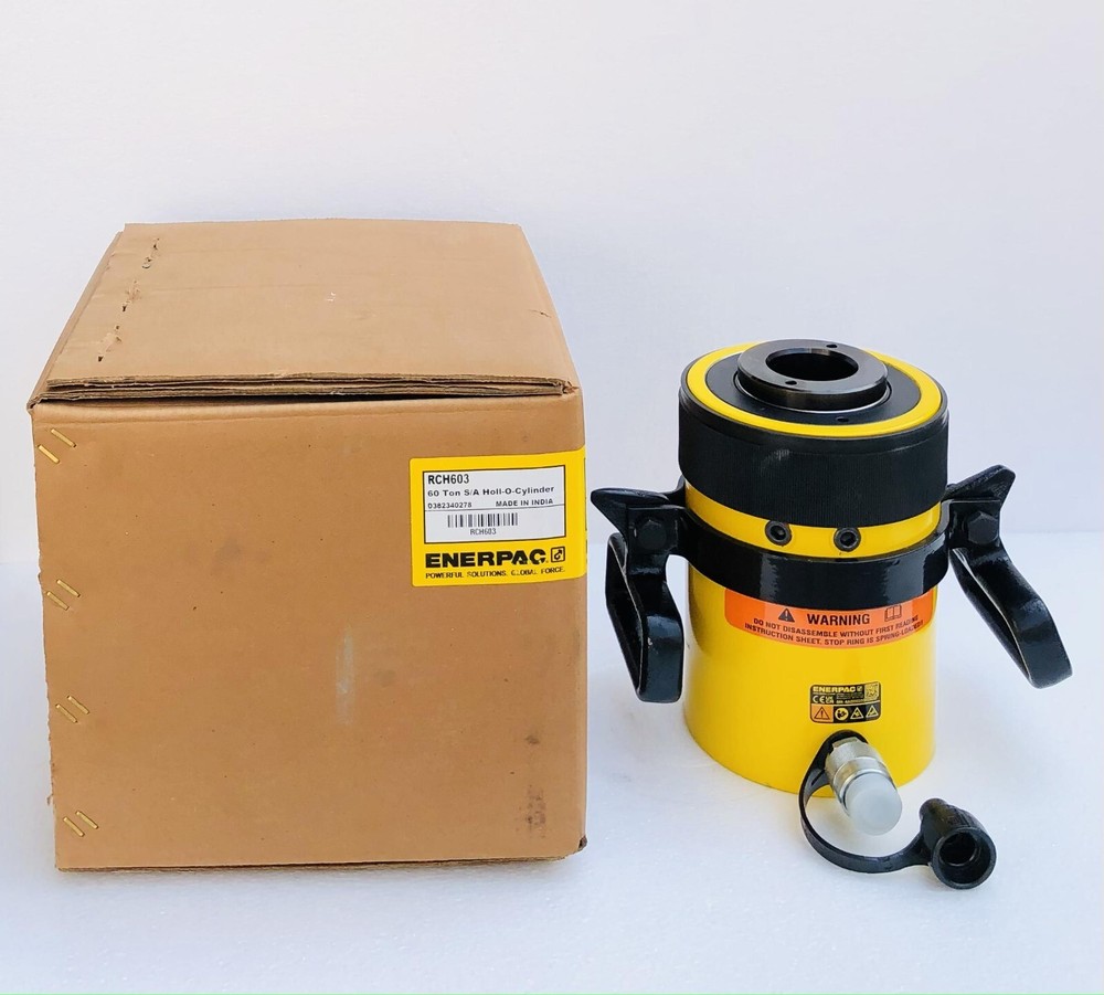 Enerpac RCH 603 Hydraulic Holl-O-Ram Cylinder 60 Tons Capacity 3″ Stroke