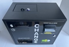 High Security Dollar To Quarter change machine fits 3000 quarters ($750)