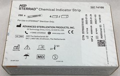 4 x 250 – ASP STERRAD 14100 Chemical Indicator Sterile Strips