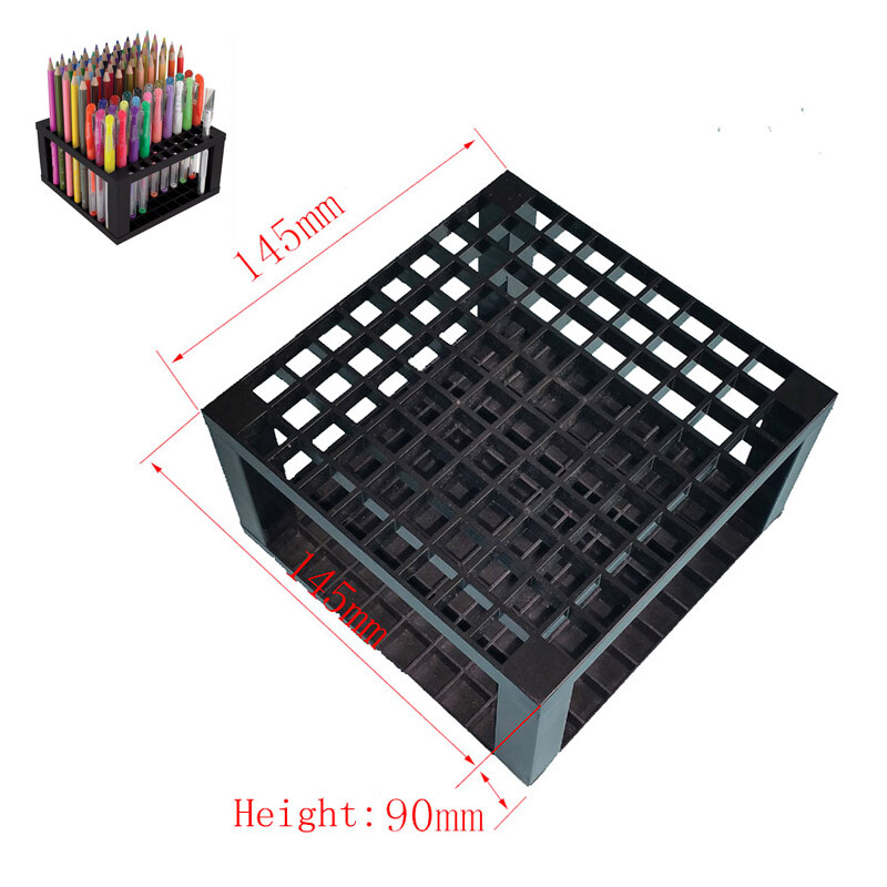 96 Hole Pencil Holder Offices & School Desktop Organizer Pen Storage Display