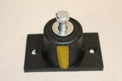 NEOPRENE FLOOR MOUNT VIBRATION ISOLATOR NDB YELLOW MASON