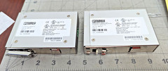 2 Pack Phoenix Contact 2891001 Unmanaged Switch 5 X RJ45 ports, 10/100 Mbps [Z3B