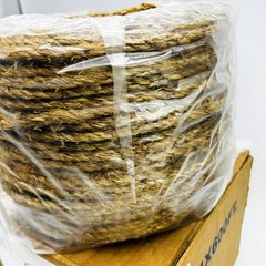 Tytan MN14600 Manila Rope 1/4in X 600ft 3-Strand Twisted 54 lb Load Natural