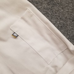 Edwards Unisex Adult Chef Coat Jacket Large White Foster Farms Double Breasted *