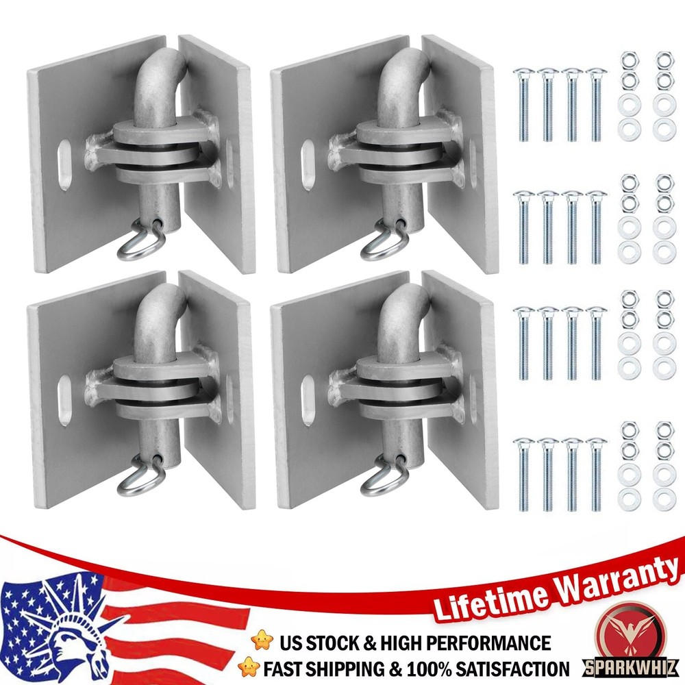 Pack of 4 Floating Dock Hinges Kit Connect Ramp to Floating Dock Hardware A+++