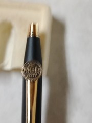 Cross Black Matte Pen & Pencil Set-Miller Genuine Draft Emblem Tested
