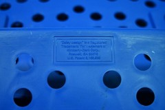 Lot of 5 Kimberly Clark Daisy Design Transport Trays | 22 x 12 x 1.5