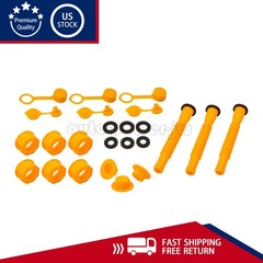 3x Replacement Spout Nozzle Vent Kit For Plastic Gas Cans Old Style Cap7 Gas Can