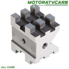 ALL-CARB Machinist V-Blocks 2-3/8″ × 2-3/4″ × 2″ Clamp Set Hardened Steel