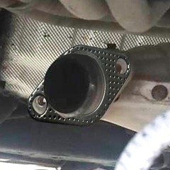 2 PCS Exhaust Gasket, 1.5 Inch High Temperature Reinforced Flange Size: 1.5 In