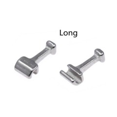 50/100/200pcs Dental Crimpable Stainless Orthodontic for Arch Wire Hook T Shaped