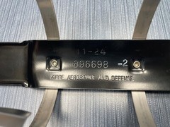 Kidde Aerospace & Defense Fire Extinguisher Bracket 896698-2 Steel Mount/Holder