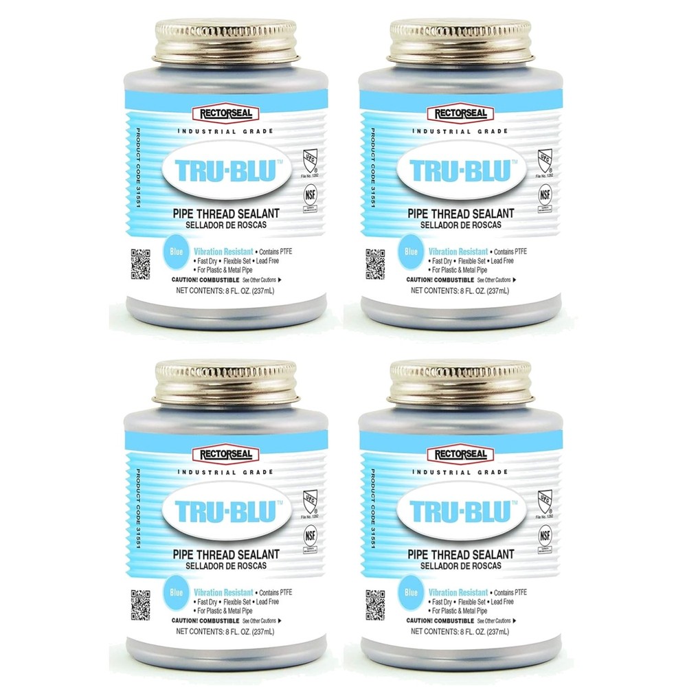 Tru-Blu Pipe Thread Sealant, Water Resistant