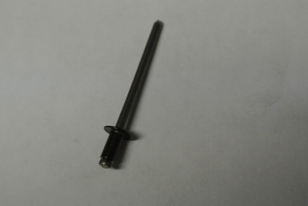 1/8″ x 1/4″ POP RIVETS – ‘BLACK HEAD’ Aluminum Dome Head ~Pkg/100 🔘