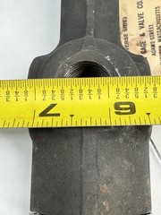 JERGUSON Gauge Valve 3/4 MNPT x 1/2 FNPT 6000 PSI a105-GR2 X CR13 13Y FD84