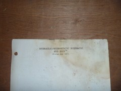 Bobcat 853 BICS Skid Steer Hydraulic Hydrostatic Schematic Diagram Manual
