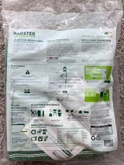 Bagster 3CU YD Green Trash Container Bag w/ 3,300# Capacity NEW w/ FREE SHIPPING