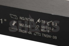 SHARS 1″ TNSR-16 RH NOTCH THREADING & GROOVING TOOL HOLDER + Cert P]