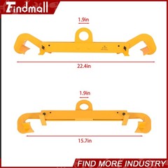 Findmall 15.7-22.4 Inch 1100LBS Vertical Drum Clamp Lifter for 55 Gallon