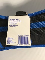 Padded Belt Construction 2 Inch Wide Reinforced Stitching Up To 50 Inch Waist