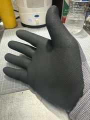 Body Guard Safety Gear Work Gloves Size M Series 260LF Black Gray Grip PPE Pair