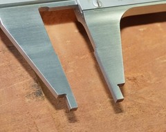 Starrett 123M 600mm Master Caliper – .02mm Vernier Scale