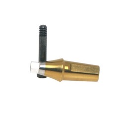 Titanium straight abutment Hiossen Osstem Mini D Ø4. 5 Hex Abutment Ti Grade TS