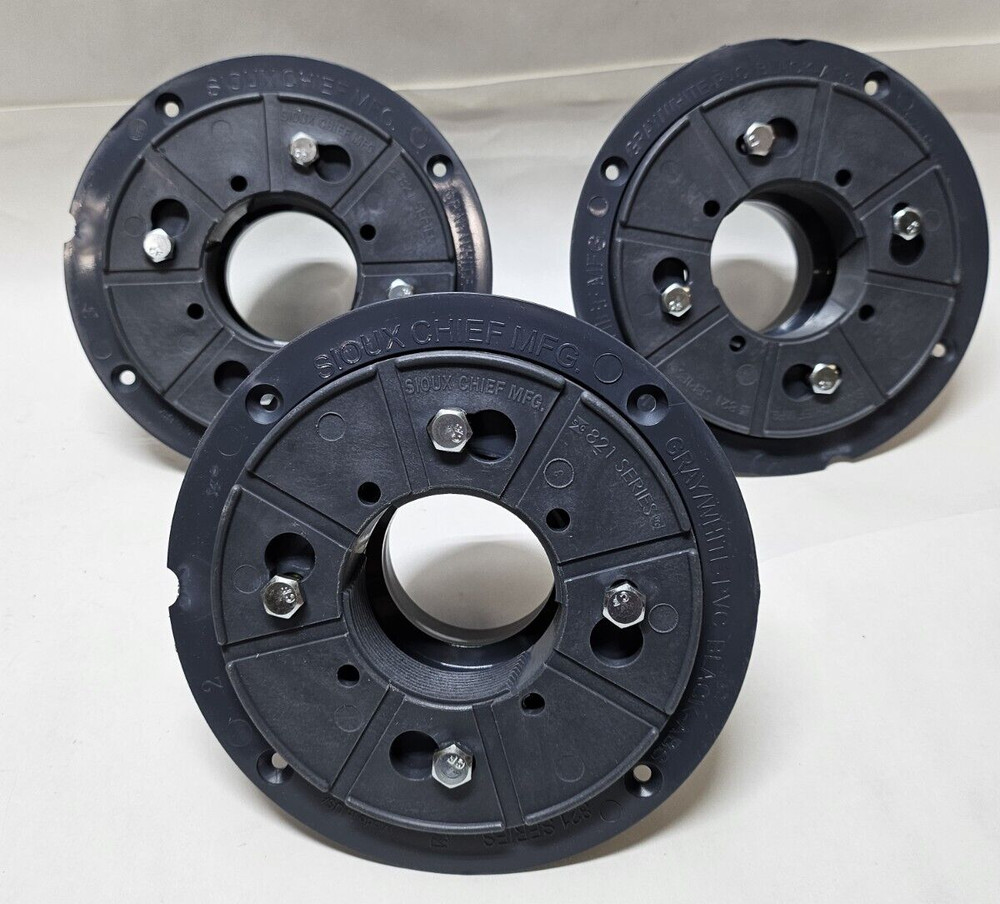 Sioux Chief 821 HP2 PVC Shower drain 2″ (Lot of 3)