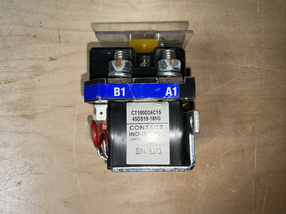 Contact Industries Magnetic Contractor CT100D24C1S 01-507-7938 MEP-831A MEP-832A