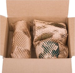 Honeycomb Packing Paper Sheets, 50 Pcs, 11″ x 14.5″ Bubble Cushioning Wrap fo…