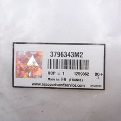 AGCO Clutch Disc 3796343M2 for Massey Ferguson 6712 ECO4
