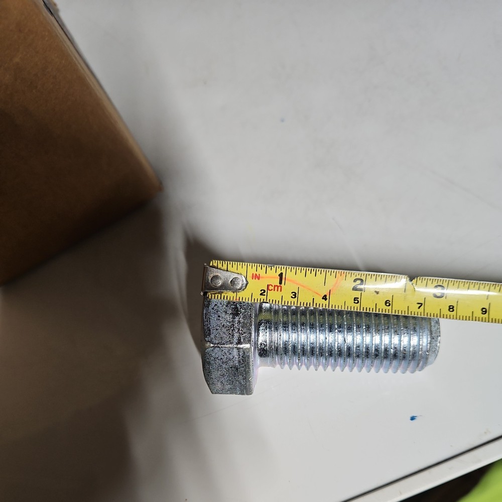 M27 – 3.00 x 60 Class 10.9, M27-3.00 Hex Head full thread, zinc coating