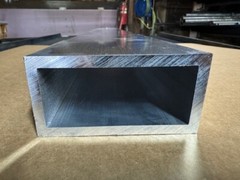 6061 Aluminum Rectangle Tube 2″ x 4″ x 60″ Length x 1/4″ Wall (0.250″ Wall)