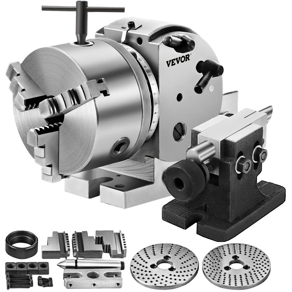 BS-0 Precision Dividing Head With 5″ 3-jaw Chuck STRUCTUAL DURABILITIES NEWEST