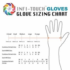 Grey Nitrile Gloves, Food Safe, Latex and Powder Free, 9.5″length XS,S, M, L, XL