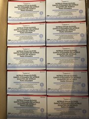 2000 Count Case – Cardinal Health Flexal Nitrile Exam Gloves S / M / L Exp 2026