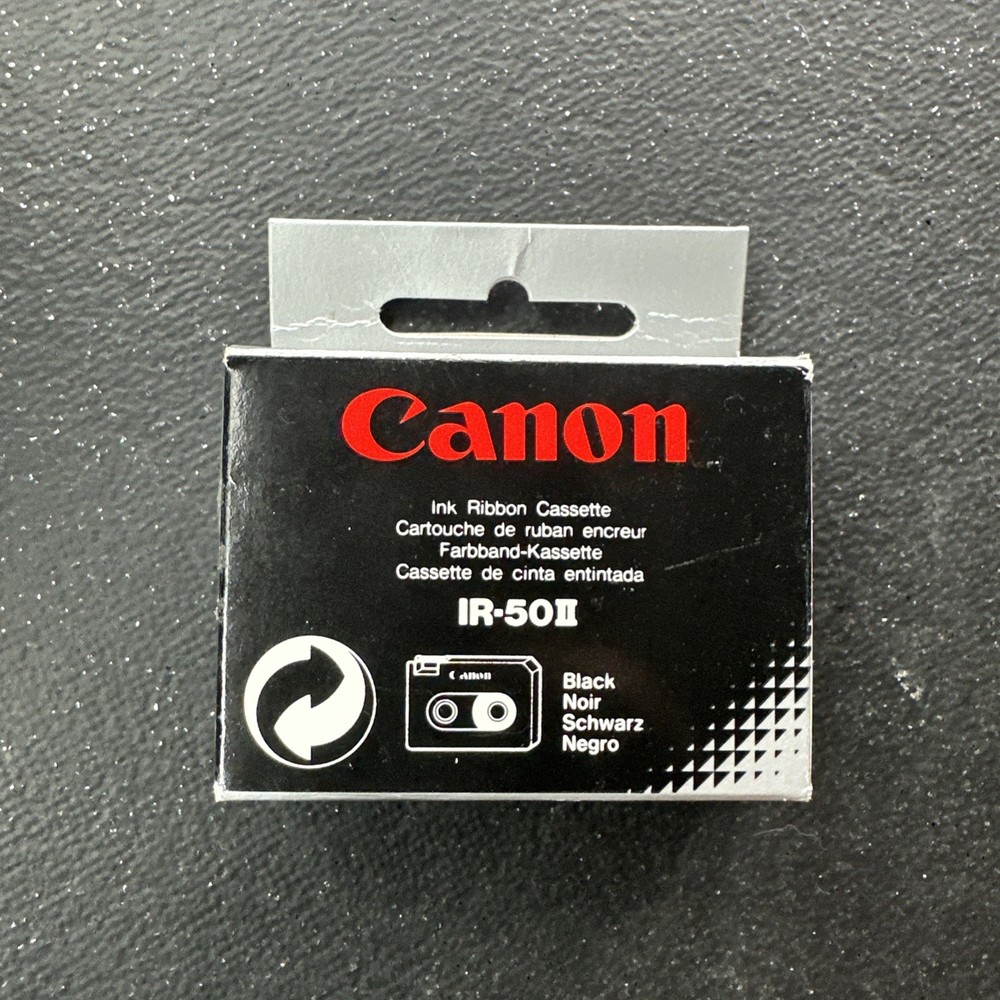 2x Original Ribbon Canon IR-50II S50 S55 S60 S70 S71 Typestar 2 3 4 5 6 VINTAGE