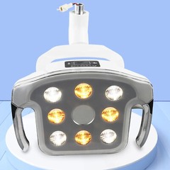 12W Dental Oral Lamp 8 LED Bulbs Surgical Operation Light Sensor Switch 22/26mm